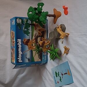 Vintage (2003) Playmobil Zoo Lion Pride #3239